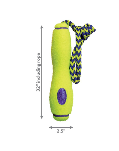 KONG Airdog Fetch Stick with Rope L bat pentru aport pentru caini