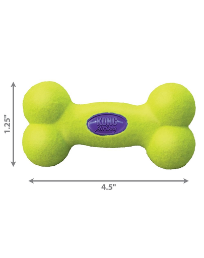 KONG Airdog Squeaker Bone S jucarie dentitie pentru caini