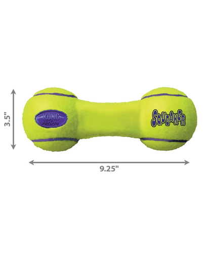 KONG Airdog Squeaker Dumbbell L jucarie dentitie pentru caini