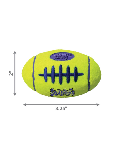KONG Airdog S Squeaker Football minge pentru caini