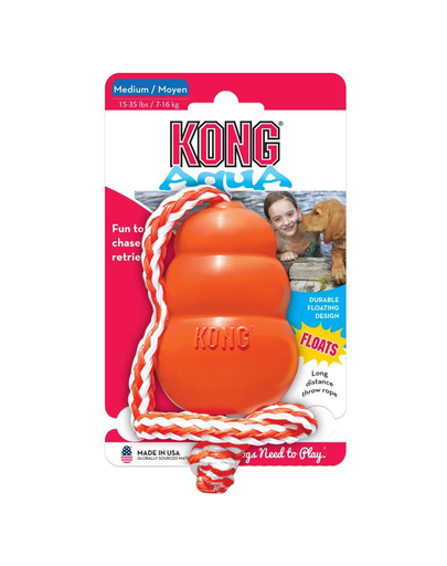 KONG Aqua M Jucarie plutitoare pentru caini