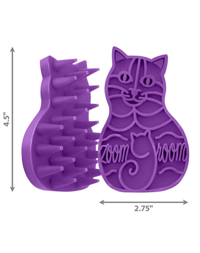 KONG Perie Cat ZoomGroom pentru masajul si periajul pisicii