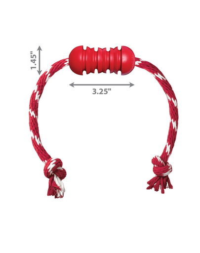 KONG Dental with Rope S jucarie pentru caini