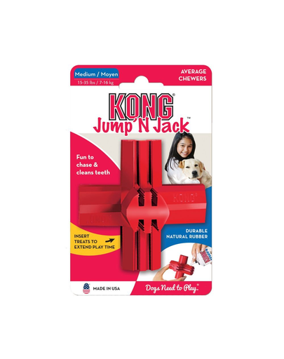 KONG Jump’n Jack M jucarie pentru recompense pentru caini