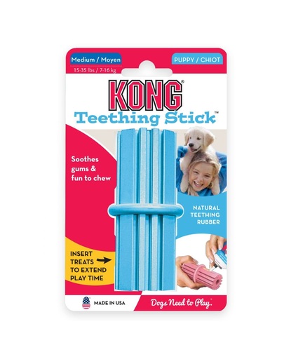 KONG Puppy Teething Stick M jucarie dentara pentru catelusi