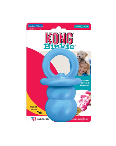 KONG Binkie M jucarie dentitie pentru catelusi