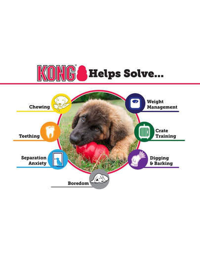 KONG Puppy XS jucarie dentitie pentru recompense pentru catelusi