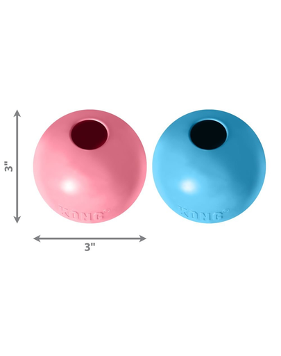 KONG Puppy Ball M/L jucarie pentru recompense pentru catelusi