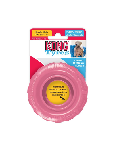 KONG Puppy Tyres S jucarie pentru catelusi