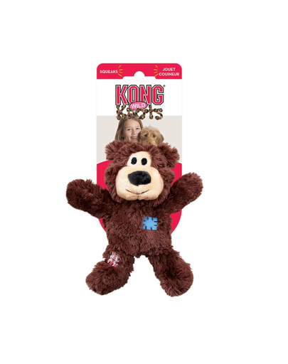 KONG Wild Knots Bears S/M jucarie plus pentru caini