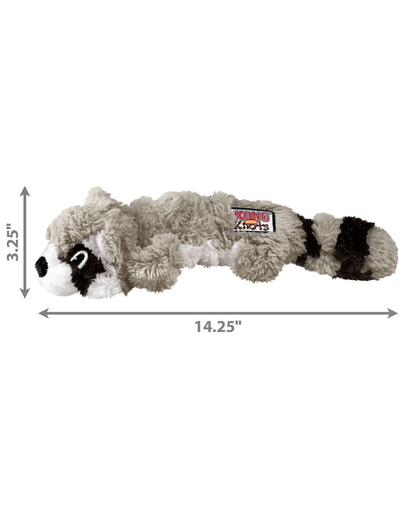 KONG Knots Scrunch Raccoon M/L jucarie pentru caini