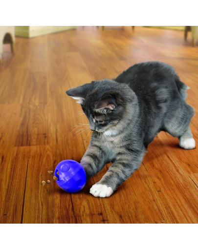 KONG Cat Treat Dispensing Ball minge pentru recompense pentru pisici