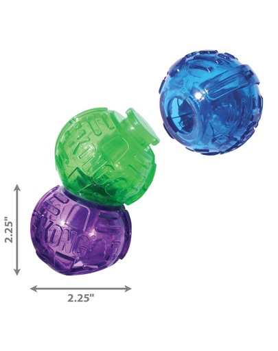 KONG Lock-It 3-pk S puzzle jucarie pentru caini