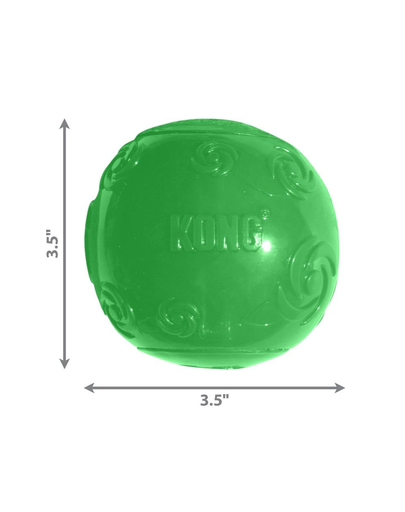 KONG Squeezz Ball XL minge cu sunet
