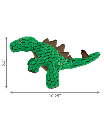 KONG Dynos Stegosaurus Green S jucarie plus pentru caini dinozaur