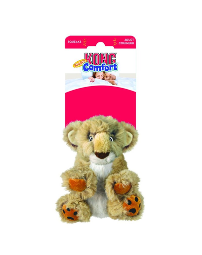 KONG Comfort Kiddos Lion jucarie plus pentru caini leu L