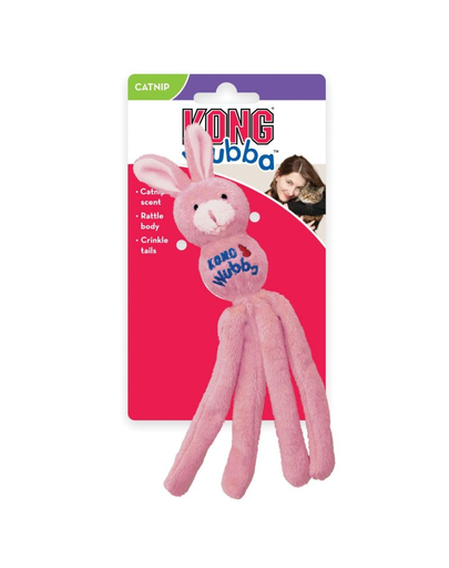 KONG Cat Wubba Bunny Assorted jucarie pentru pisici