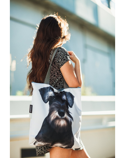 FERA ​Geanta cu fermoar, Schnauzer