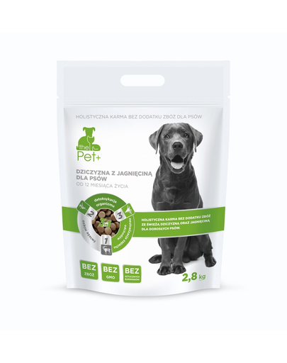 thePet+ Dog adult cu vânat și miel 2,8 kg
