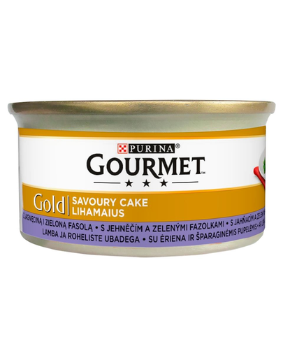 GOURMET Gold Savoury Cake cu miel și fasole 85 g