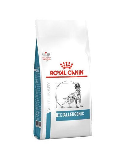ROYAL CANIN Dog Anallergenic 3 kg hrana dietetica pentru caini adulti cu alergii alimentare cu simptome dermatologice si/sau gastrointestinale