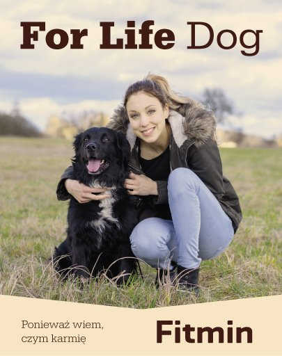 FITMIN Dog for Life Hrana uscata caini adulti, cu miel si orez 3 kg