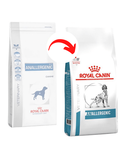 ROYAL CANIN Dog Anallergenic 3 kg hrana dietetica pentru caini adulti cu alergii alimentare cu simptome dermatologice si/sau gastrointestinale