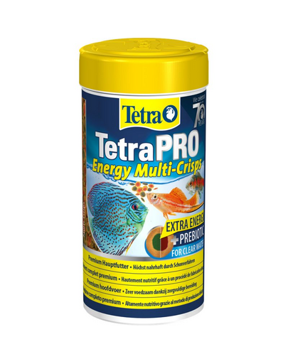 TETRA TETRAPro Energy Multi-Crips 250 ml hrana pentru pesti ornamentali cu continut nutritiv ridicat