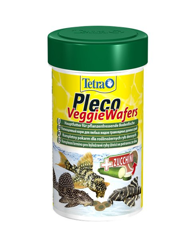 TETRA Pleco Veggie Wafers 3,6 L hrana pentru pesti erbivori care se hranesc pe fundul apei