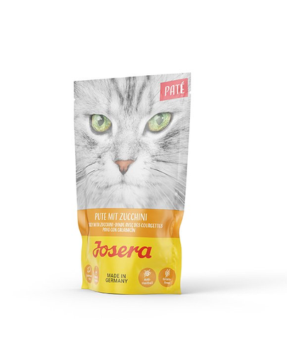 JOSERA Pate hrana umeda pisica, curcan si dovleac 16x85 g