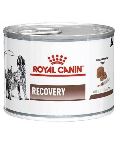 ROYAL CANIN Vet dog/cat recovery hrana umeda dietetica pentru caini/pisici dupa interventii chirurgicale, in perioada de convalescenta 195 g