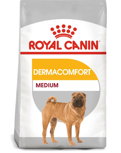 ROYAL CANIN Medium Dermacomfort 12 kg hrana uscata pentru caini adulti de talie medie cu piele sensibila