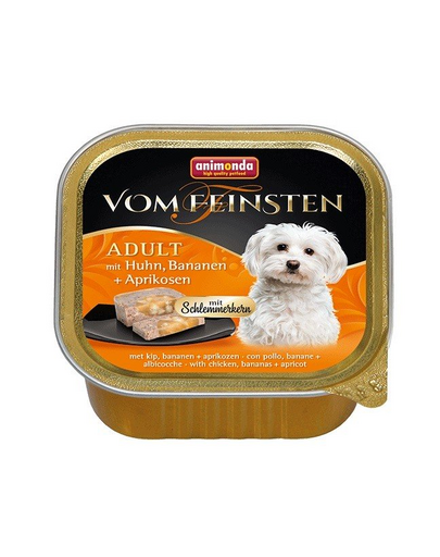ANIMONDA Vom Feinsten Pate hrana caini 150g pui, banane si caise