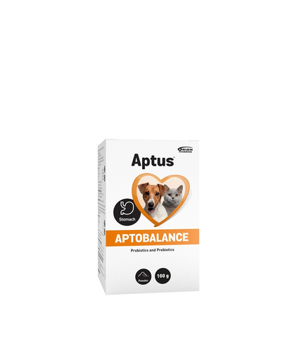 APTUS Aptobalance Pet 140 g probiotice și prebiotice pentru caini si pisici