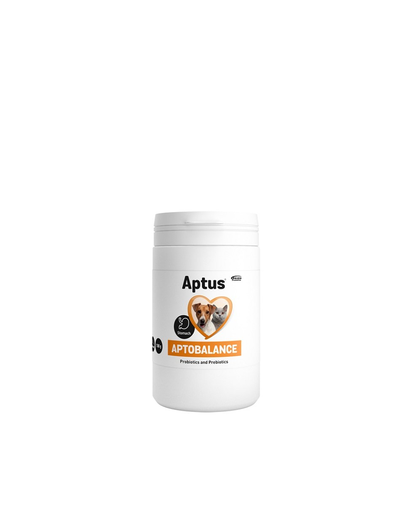 APTUS Aptobalance Pet 140 g probiotice și prebiotice pentru caini si pisici