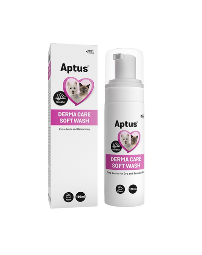 APTUS Derma Care Soft wash 150 ml sampon hidratant pentru caini si pisici