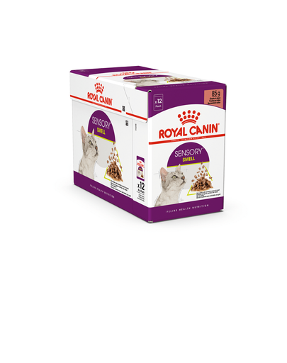 ROYAL CANIN Sensory Smell Gravy hrana umeda pentru pisici, in sos 12 x 85 g