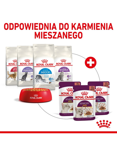 ROYAL CANIN Sensory Smell Gravy hrana umeda pentru pisici, in sos 12 x 85 g