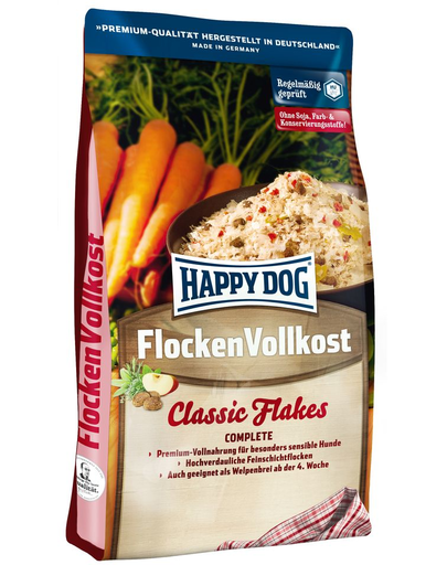 HAPPY DOG Flocken vollkost  hrana integrala caini junior 3 kg