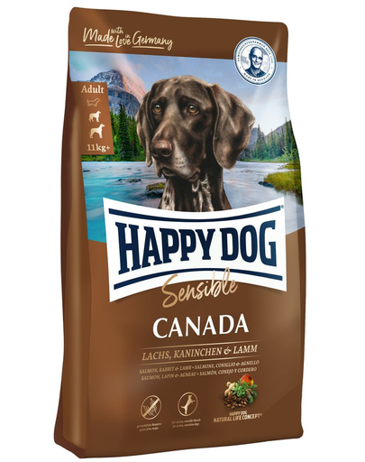 HAPPY DOG Supreme Canada hrana uscata caini adulti nevoi energetice ridicate 4 kg