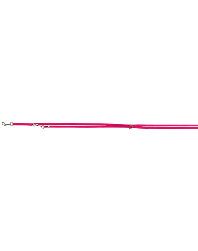 TRIXIE Lesa reglabila Premium, dubla, XS: 2.00 m/10 mm, fucsia