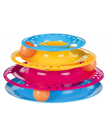 TRIXIE Jucarie pentru pisici, circuit turn, 25 x 13 cm
