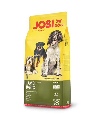 JOSERA JosiDog Basic adult cu miel18 kg