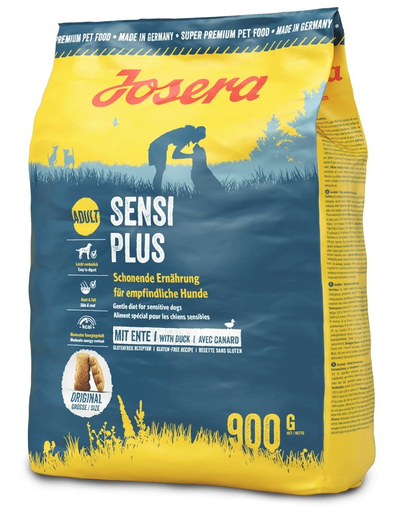 JOSERA SensiPlus Adult hrana uscata pentru caini sensibili, cu rata 4,5 kg (5 x 900 gr)