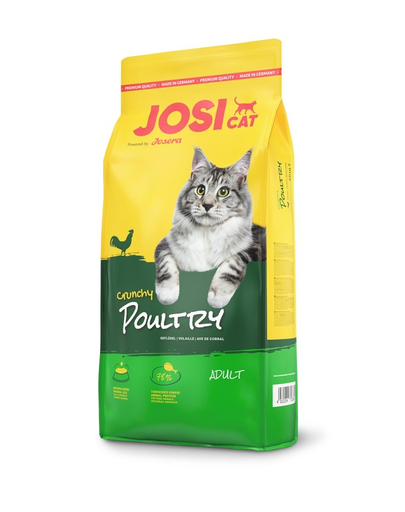 JOSERA JosiCat Crunchy Poultry hrana uscata pisici adulte, cu pasare 18 kg