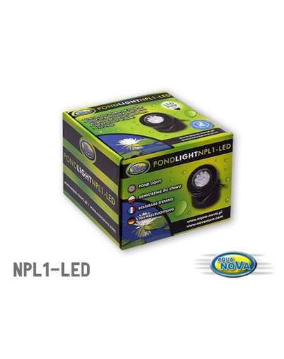 AQUA NOVA Instalatie cu LED pentru iaz 1x1,6W 12V, multicolor