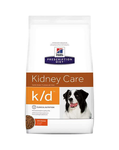 HILL'S Prescription Diet k/d Canine 5 kg hrana uscata pentru caini cu insuficienta renala