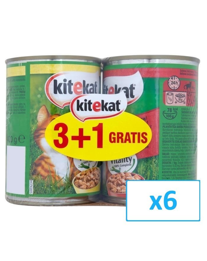 KITEKAT cu pui / vită 24 x 400 g