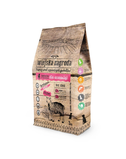 WIEJSKA ZAGRODA junior, cu miel și spanac 2 kg