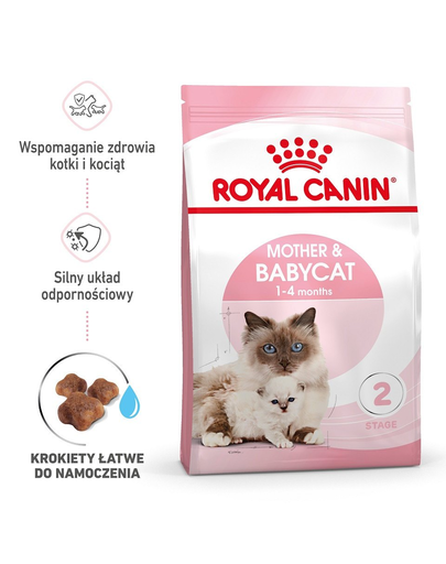 Royal Canin Mother & BabyCat hrana uscata pisica mama si puii pana la 4 luni 400 g